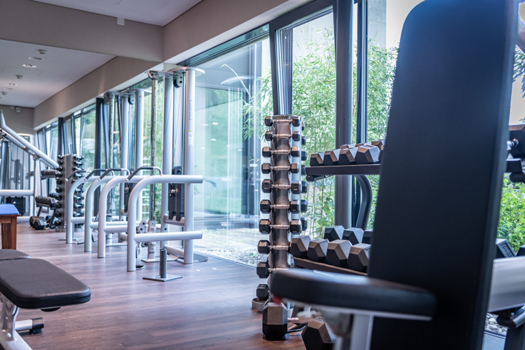 Fitnesszentrum der Rehaklinik Dussnang